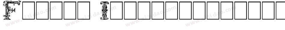 Foliar Initials字体转换